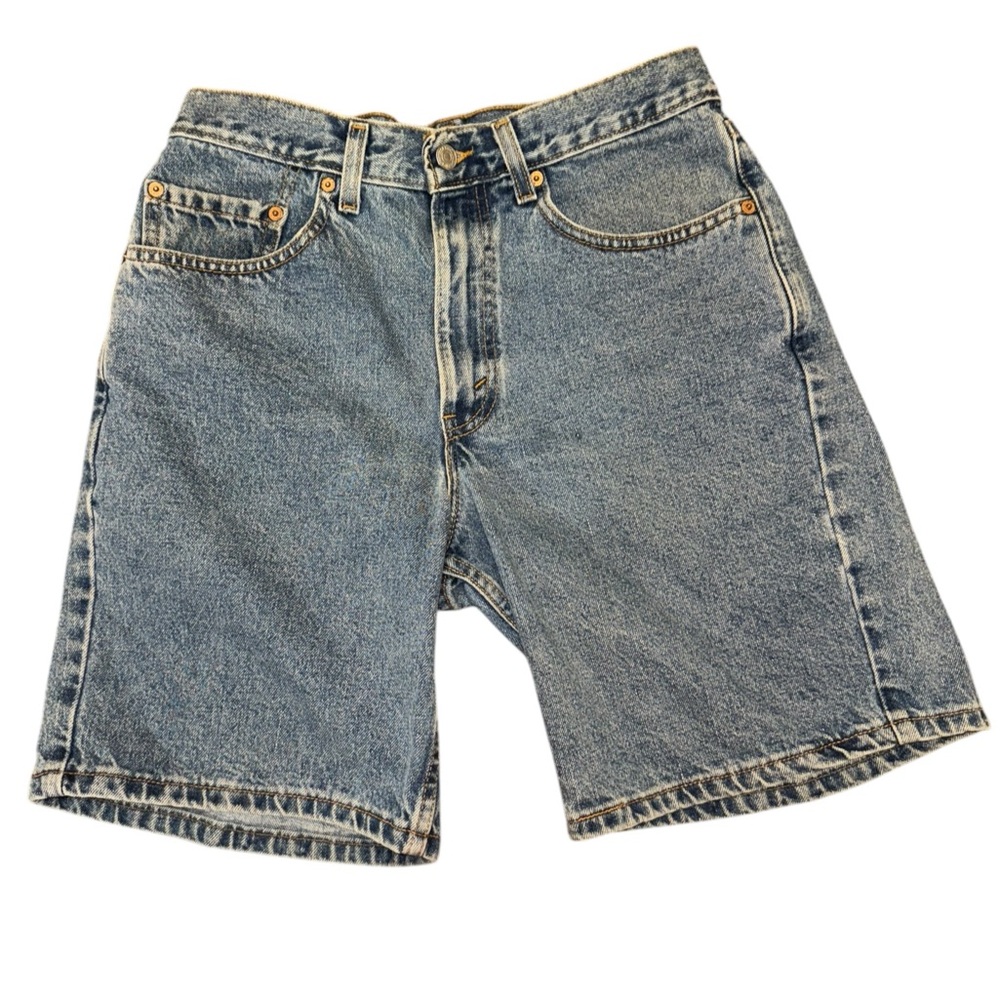 Vintage Levi’s 550 Relaxed Fit Denim Shorts 32 Made in USA Red Tab